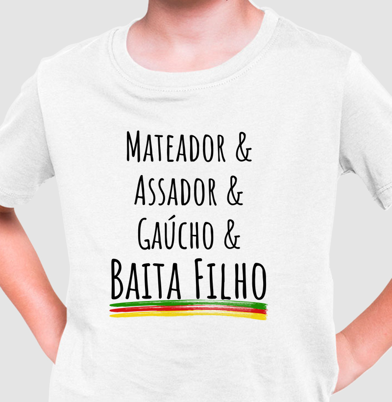 Camiseta Mateador y Filho (infantil)
