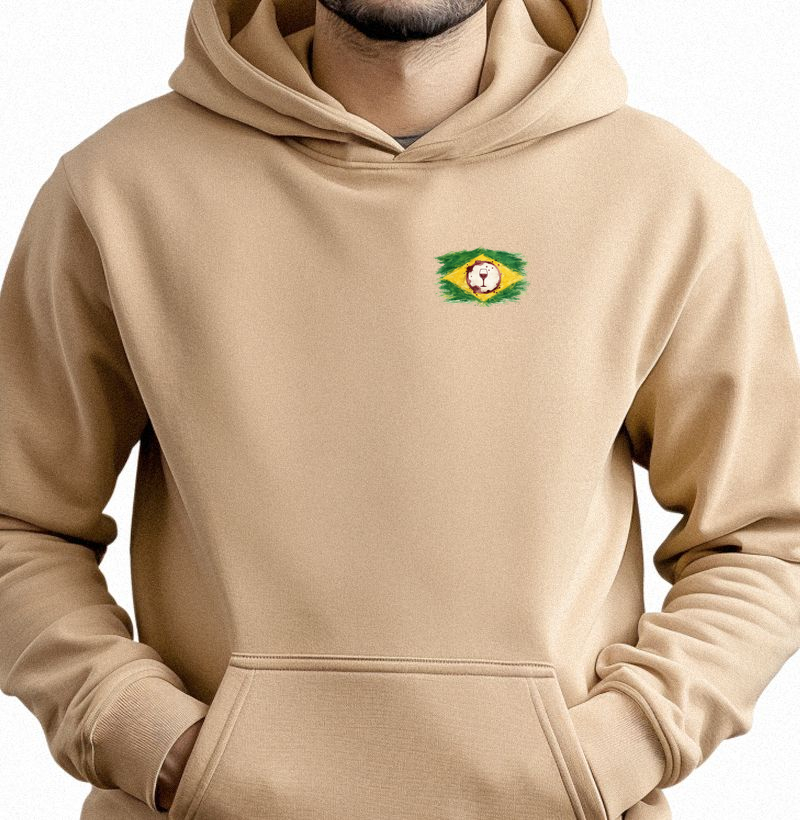Brasil e Vinho - Hoodie Moletom