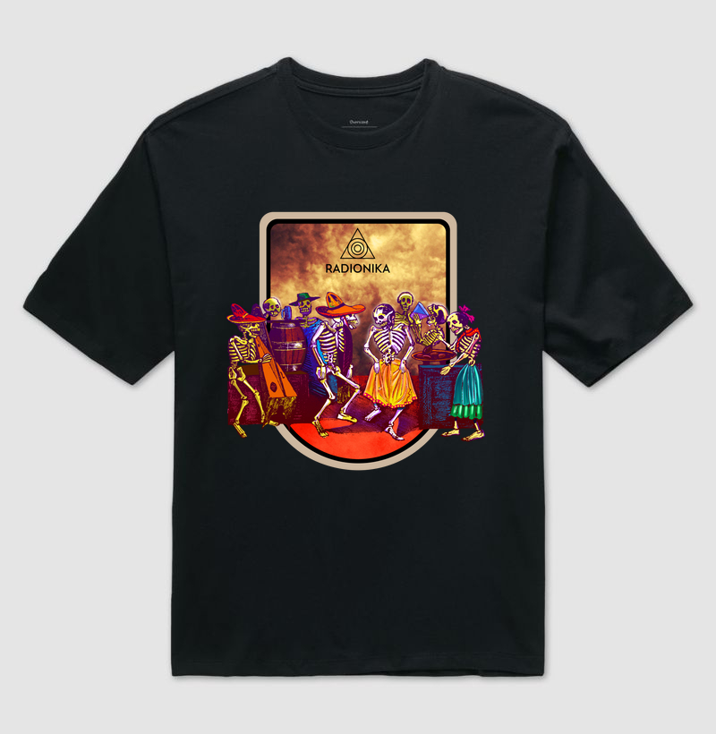 Joelho Pra Cima | Dia de Los Muertos | Camiseta Oversized