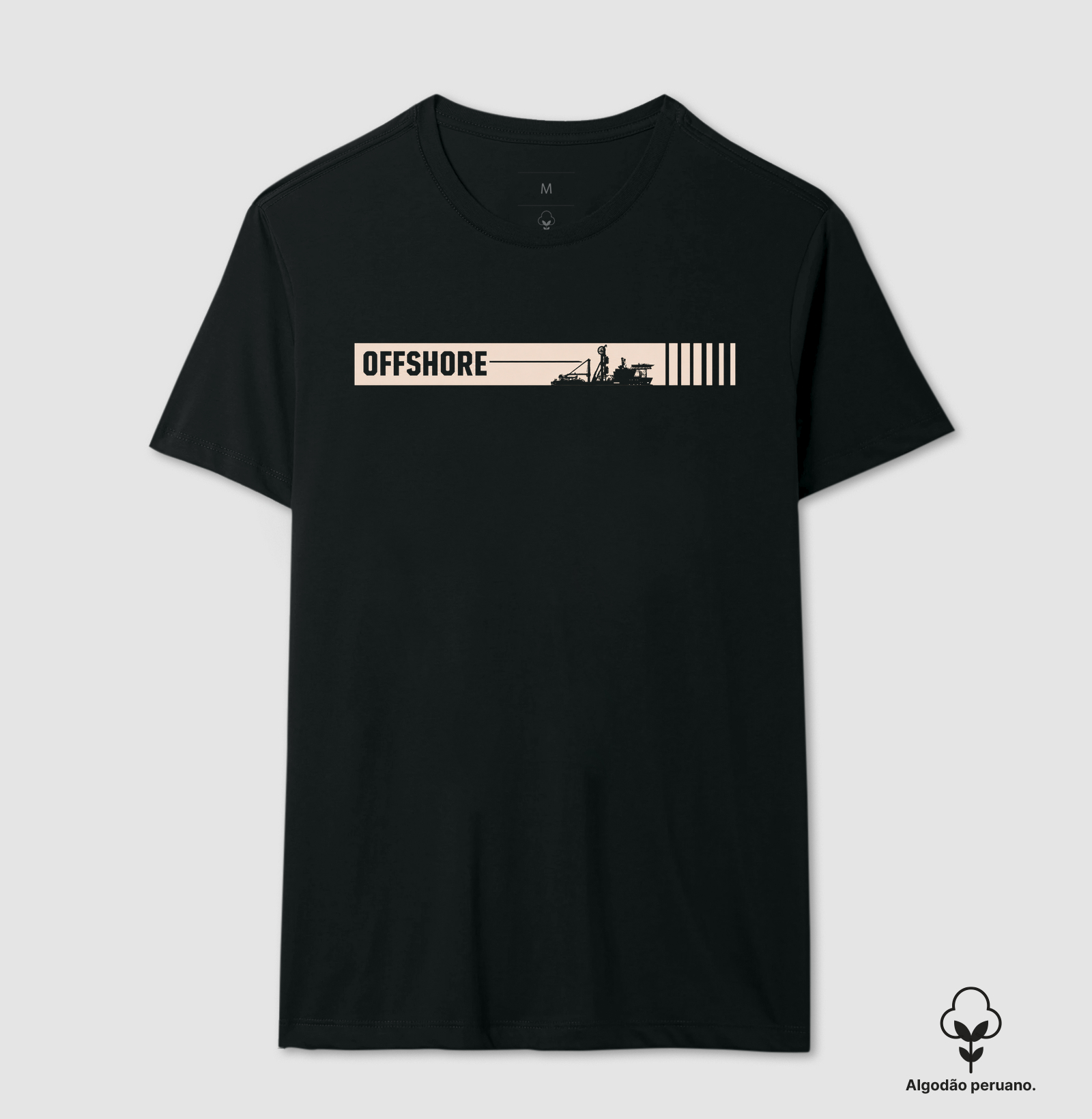 Offshore AHTS - Camiseta Algodão Peruano