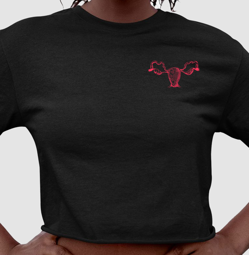Cropped GO minimalista