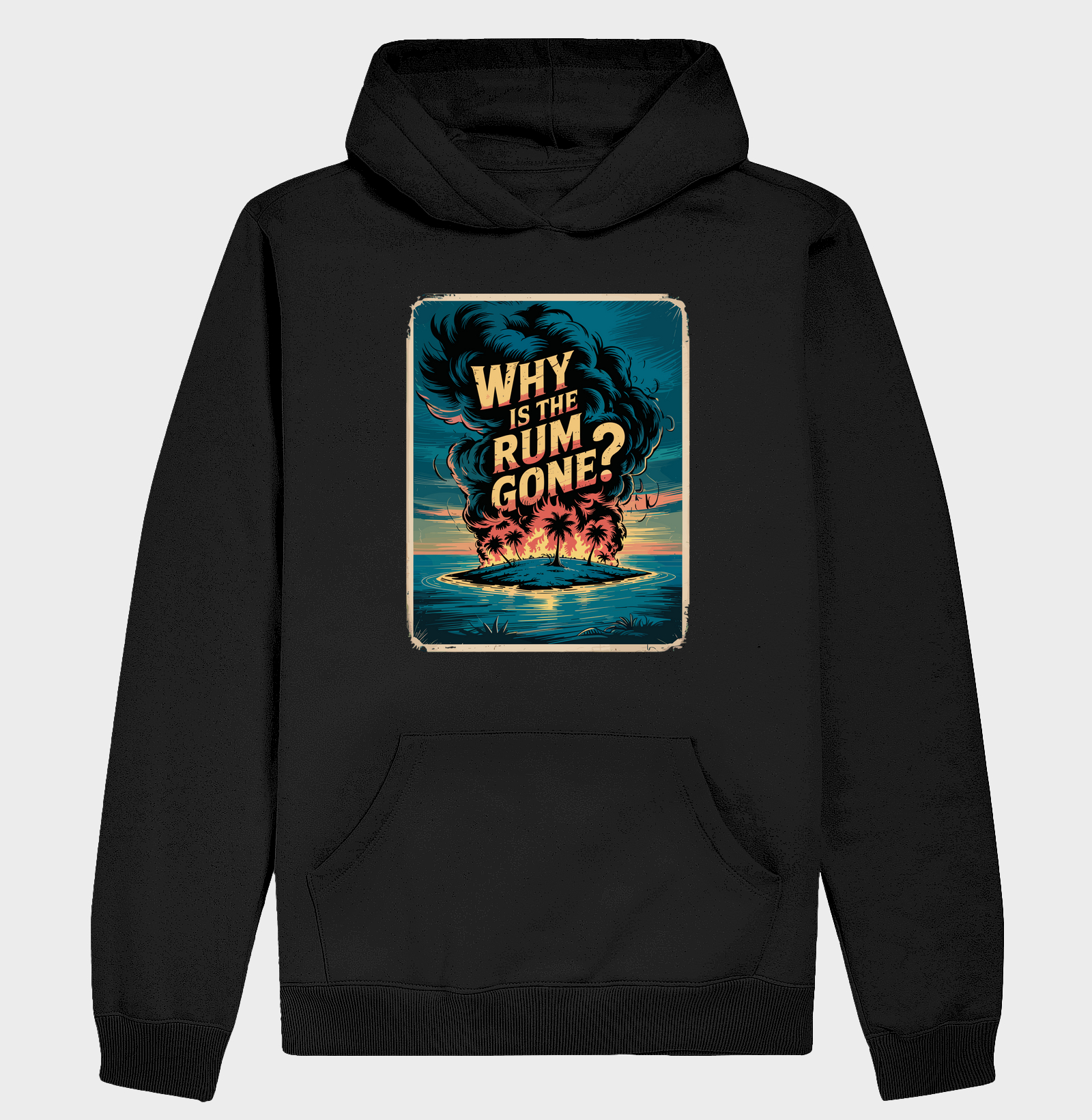 Why is the rum gone?