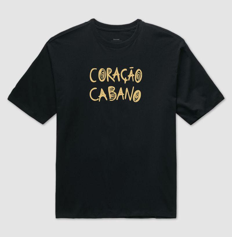 Estampa "Coração Cabano"