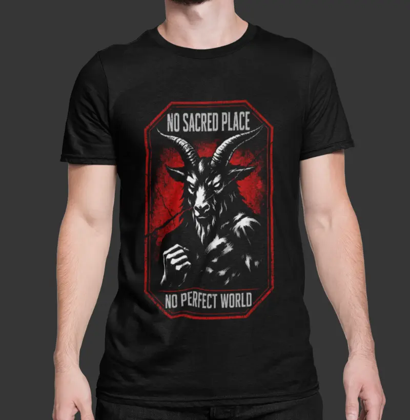 No Sacred Place, No Perfect World.