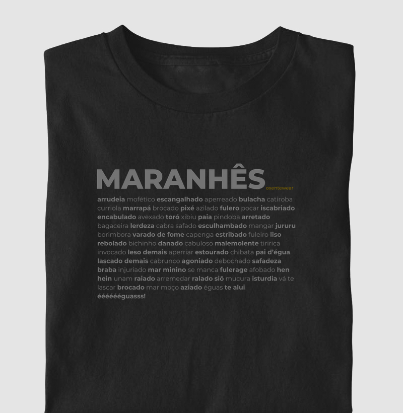 Camiseta Maranhês (premium) | OxenteWear