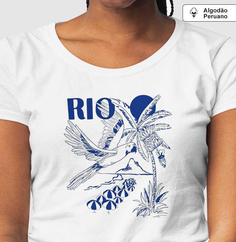 Camiseta Algodão Peruano RJ