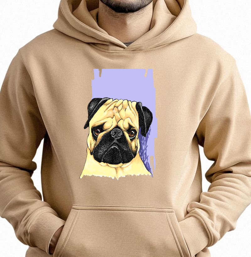 Hoodie Moletom Pequeno Buldogue
