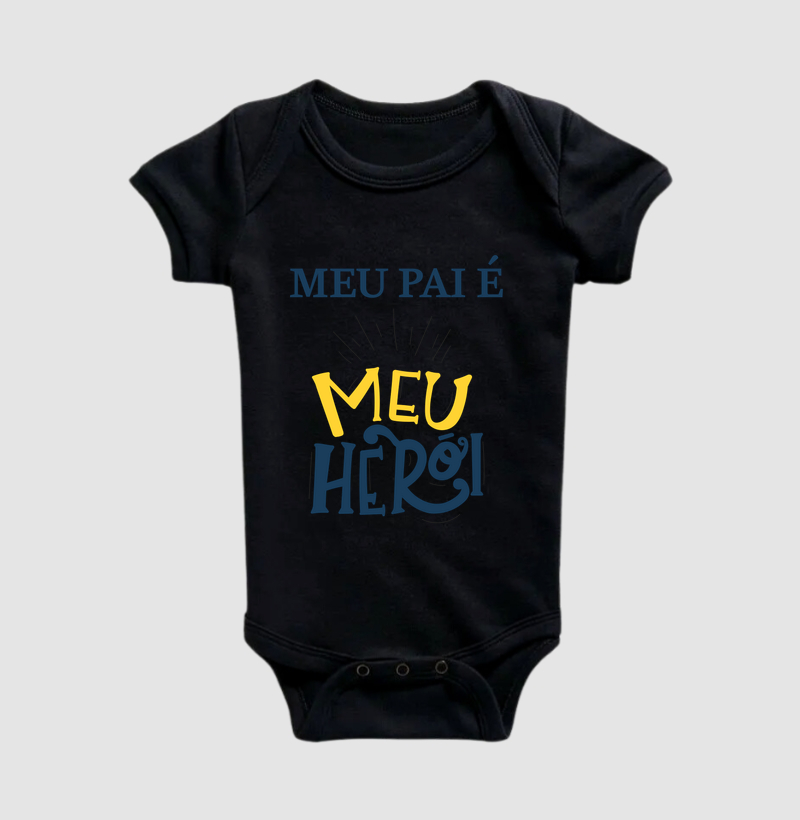 Camiseta pai heroi