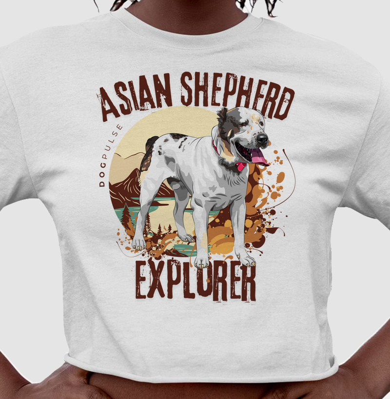 Cropped Dog Pulse Asian Shepherd Explorer – Guardian of the Wild
