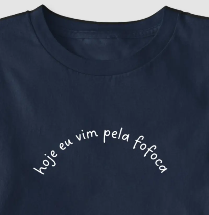 Hoje eu vim pela fofoca