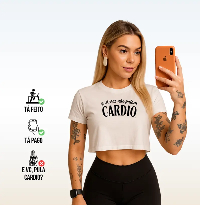 Gostosas não pulam cardio