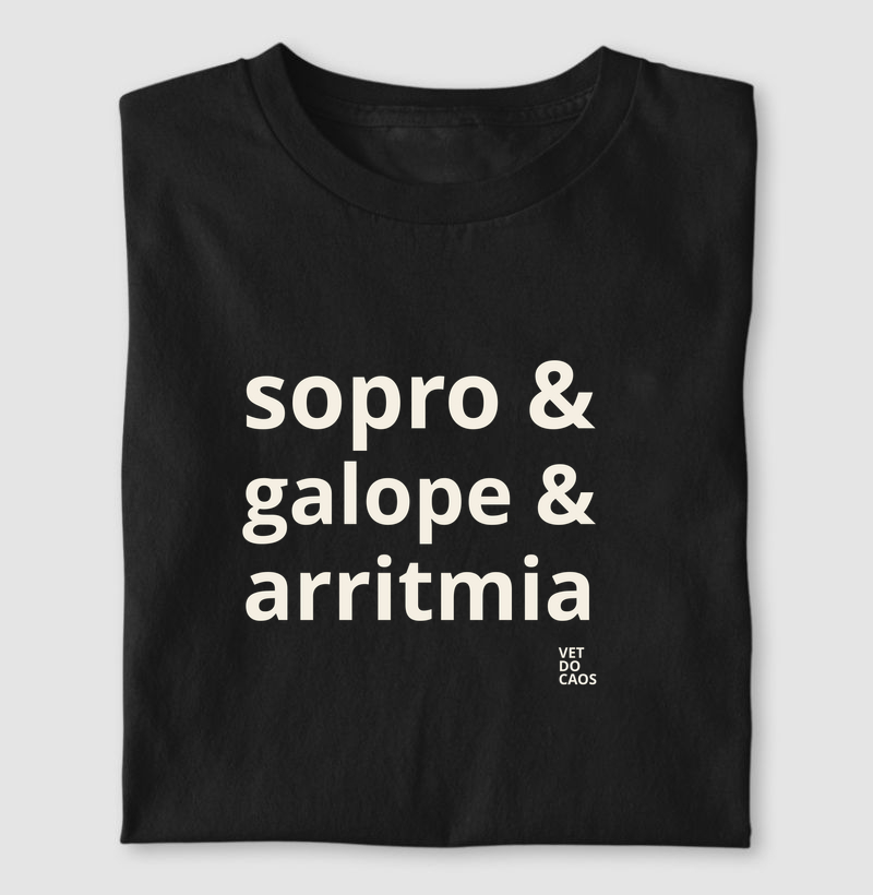 sopro & galope & arritmia