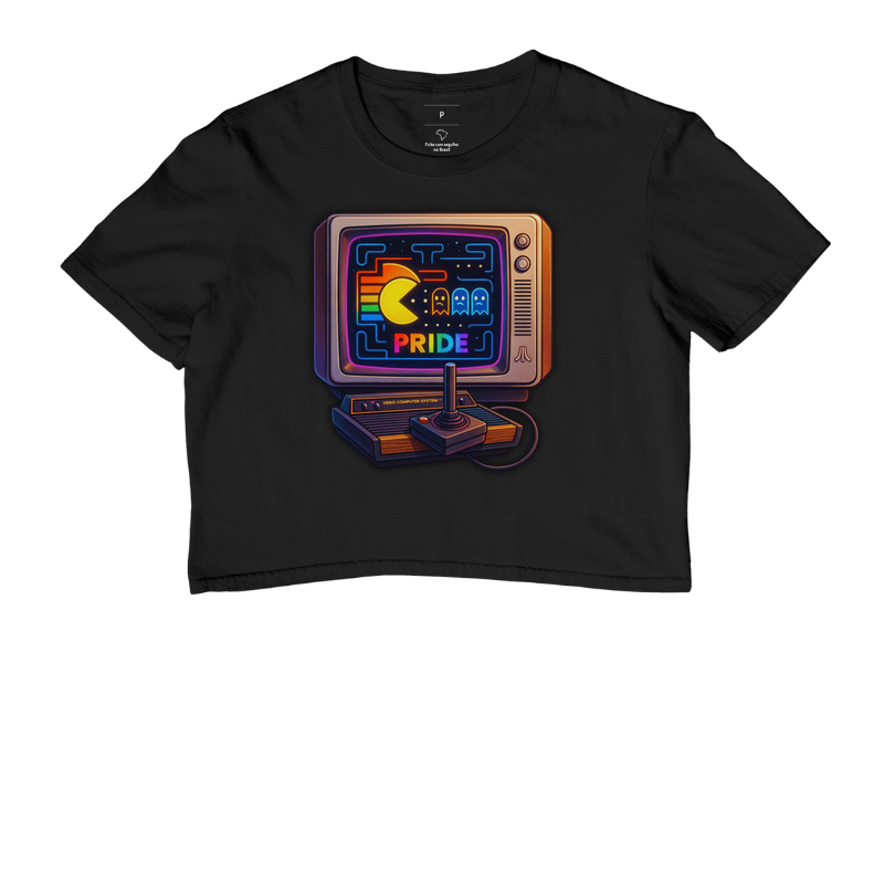 Camiseta Atari Pride: Game Over Pro Preconceito | Coleção Ô Bicha