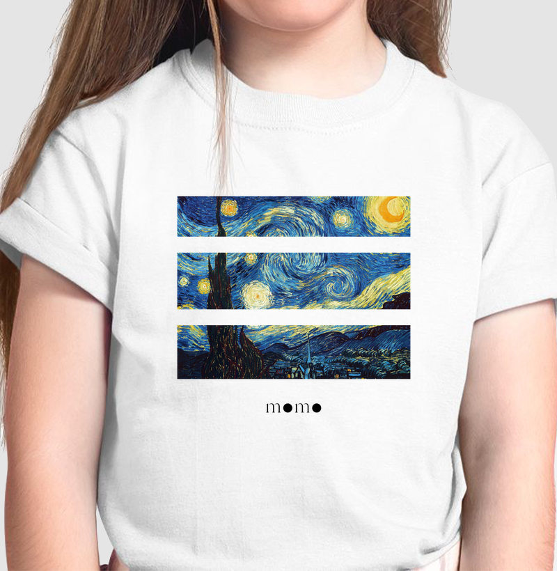 Noite Estrelada van Gogh Infantil