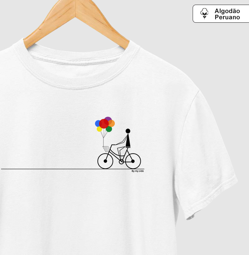 Com alegria eu vou - Algodão Peruano