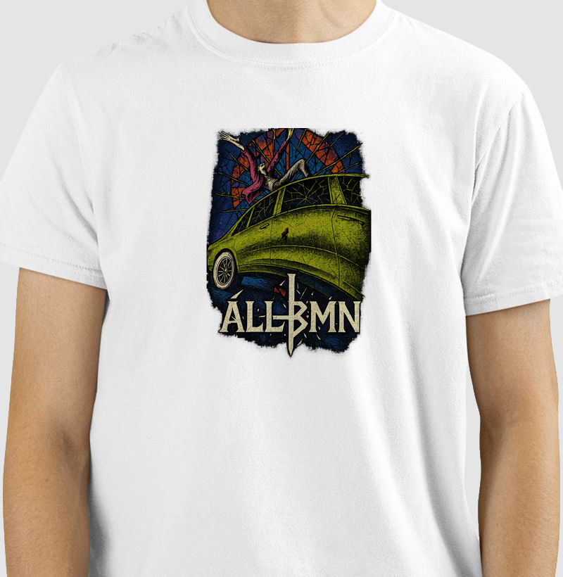 Állbmn -  camiseta “carro cósmico” 