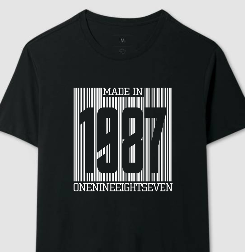 Camisa Made in Barras 1987