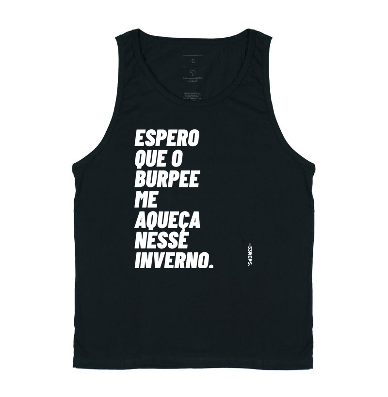 ESPERO QUE O BURPEE ME AQUEÇA