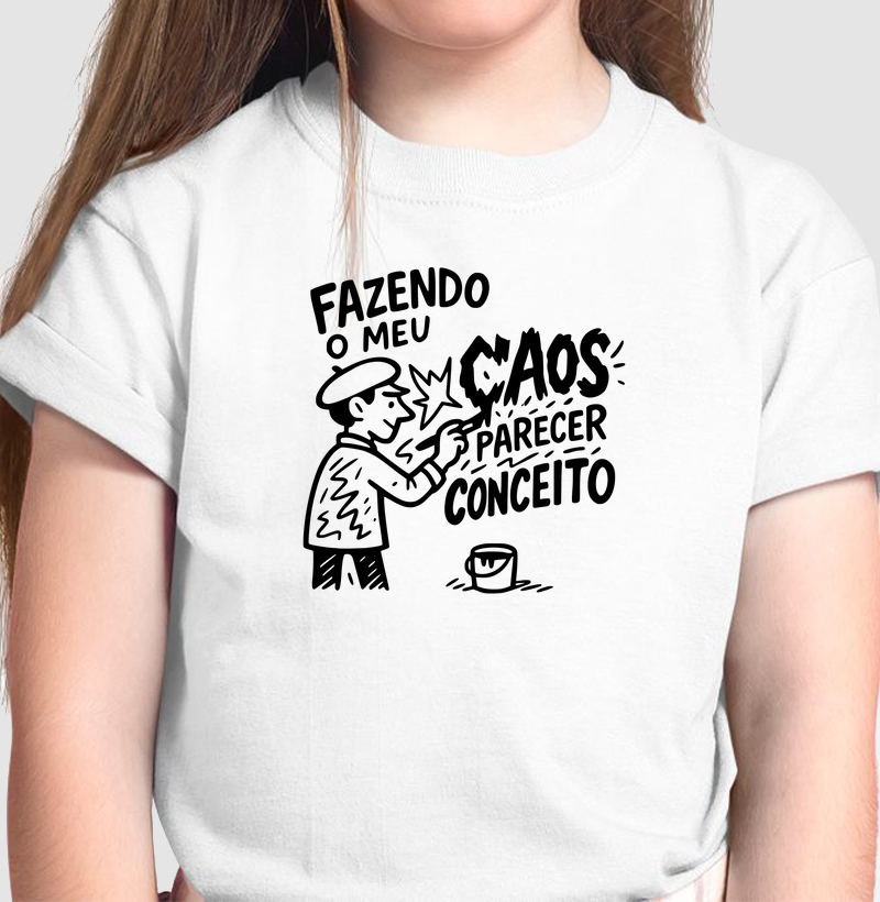 Fazendo o meu caos parecer conceito.