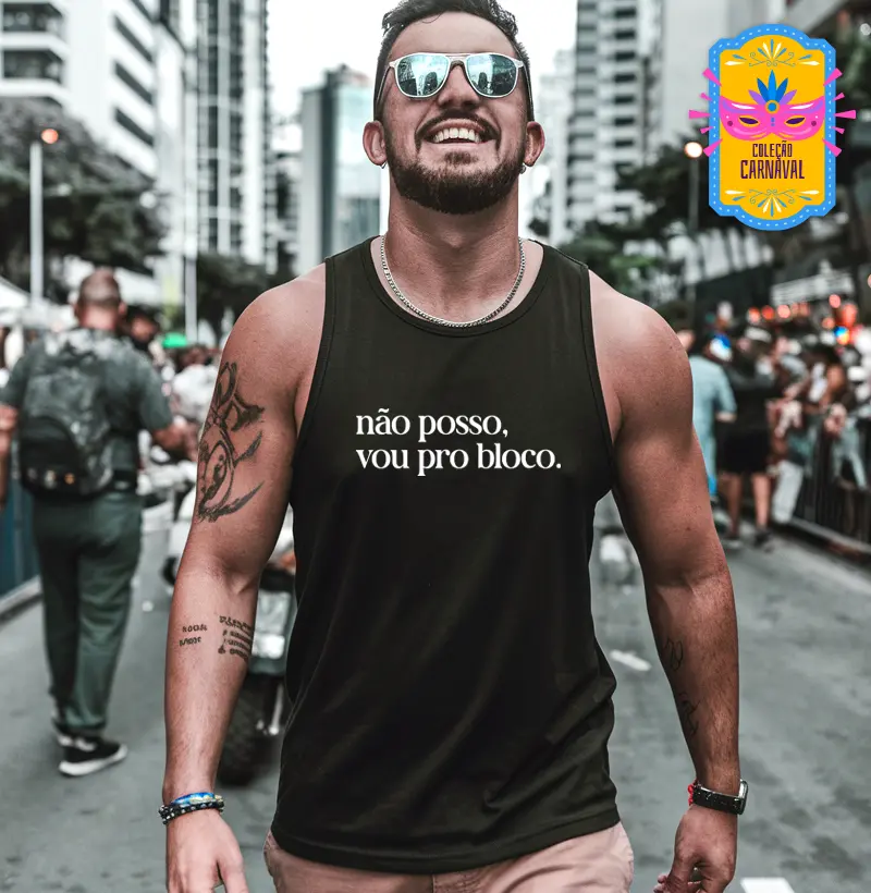 Não posso, vou pro bloco