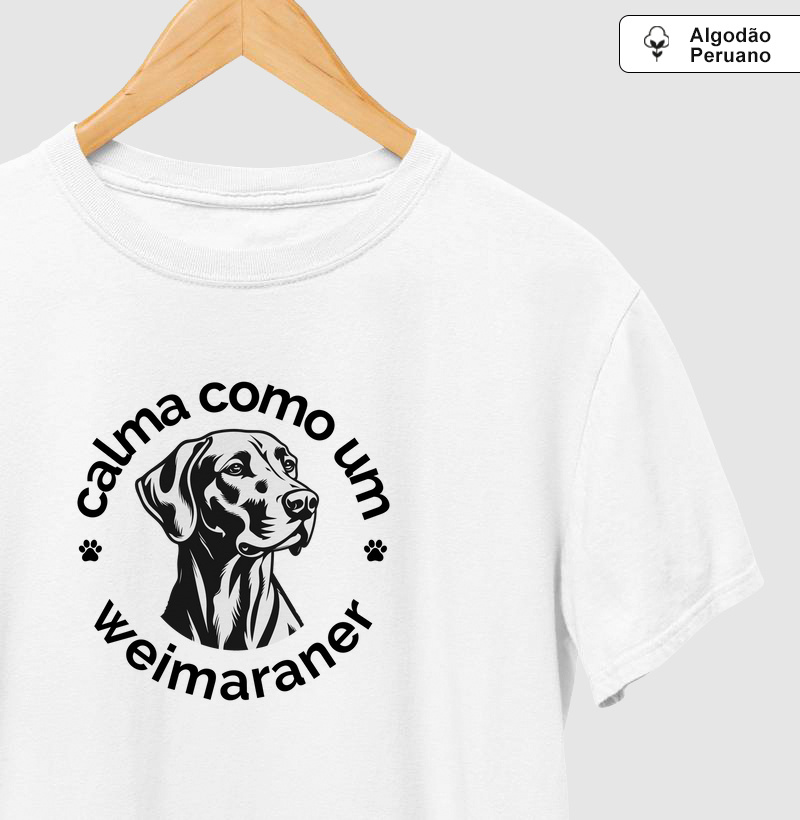 Calma como um Weimaraner