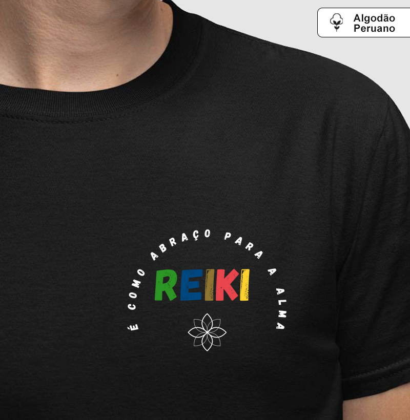 Reiki É como Abraço Para a Alma - Minimalista