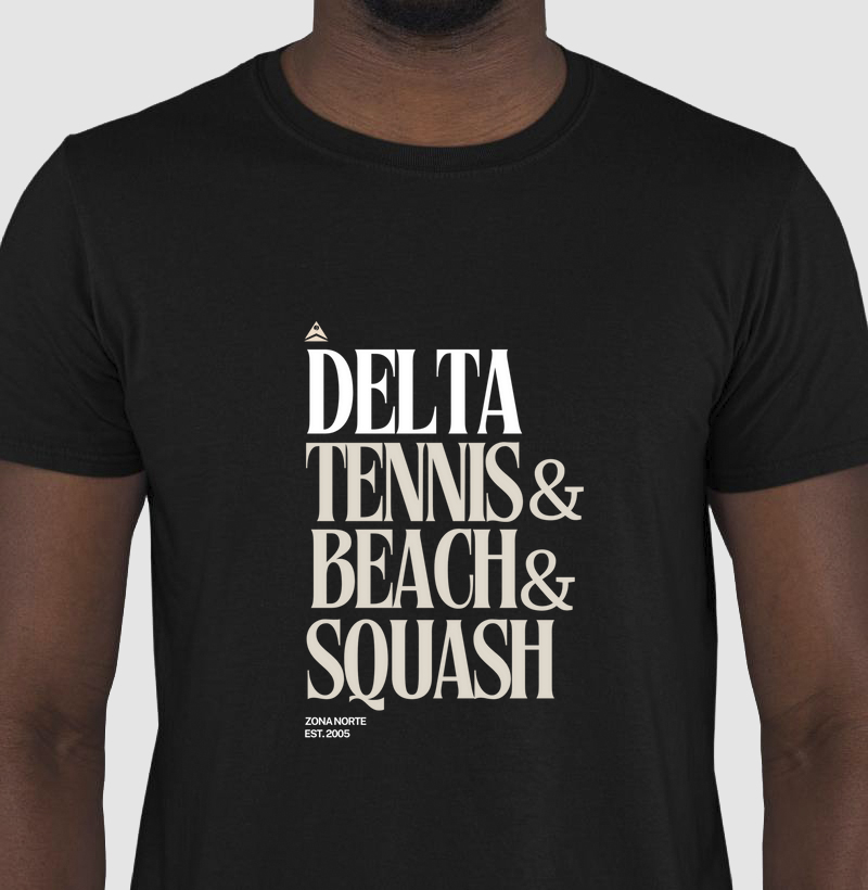 Camiseta Delta Tennis, Beach and Squash