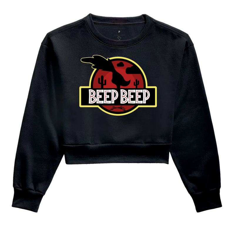 Beep Beep! - Cropped Moletom