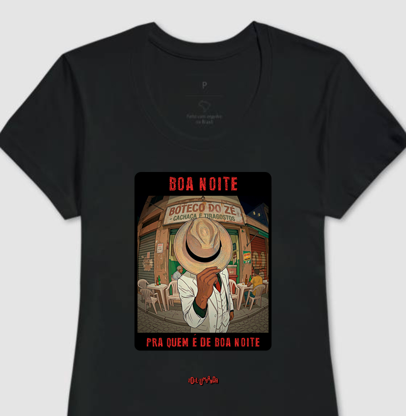 camiseta ZÉ PILINTRA feminina