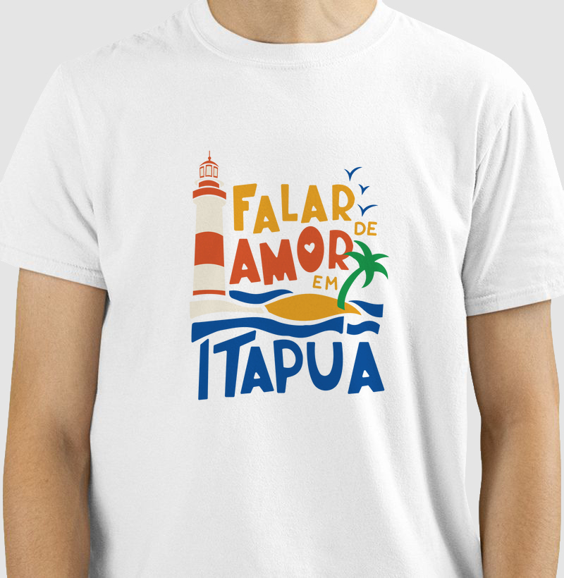 Camiseta Toquinho - Falar de amor em Itapuã