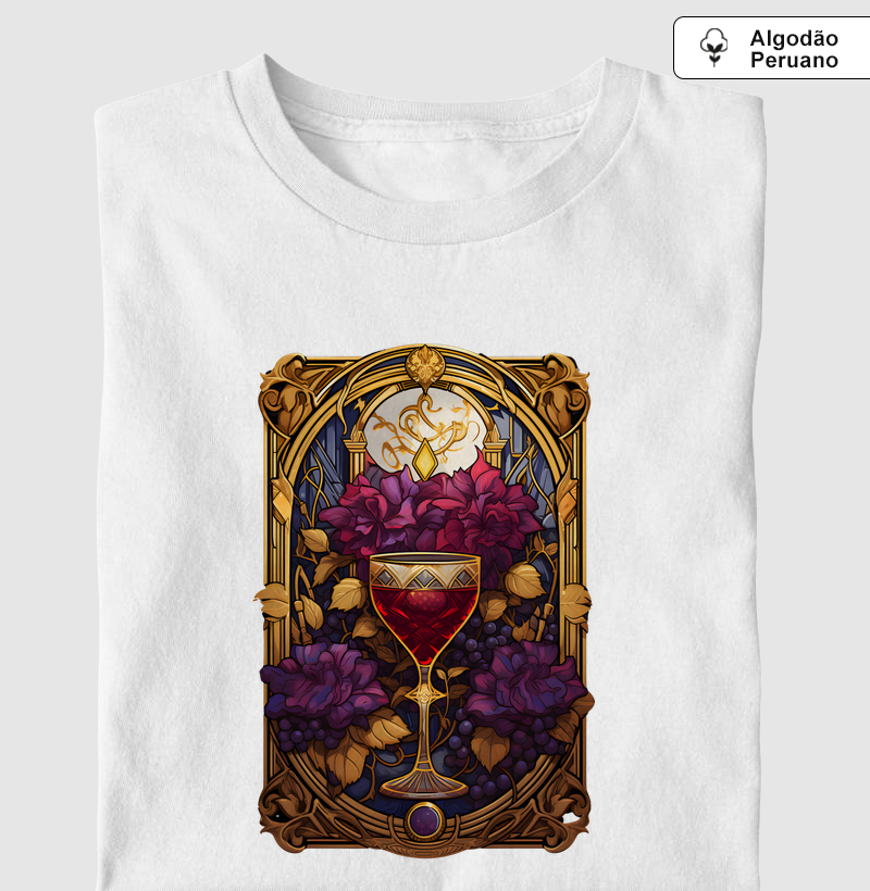 Camiseta Vinho - Tarô