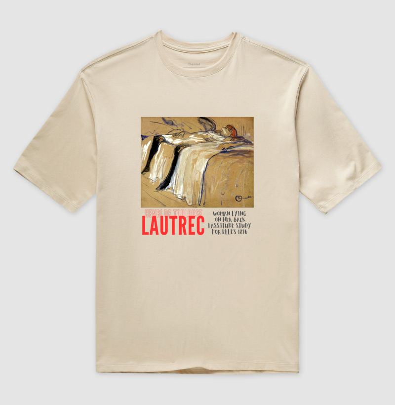 Woman lying on her Back (1896) - Henri de Toulouse Lautrec