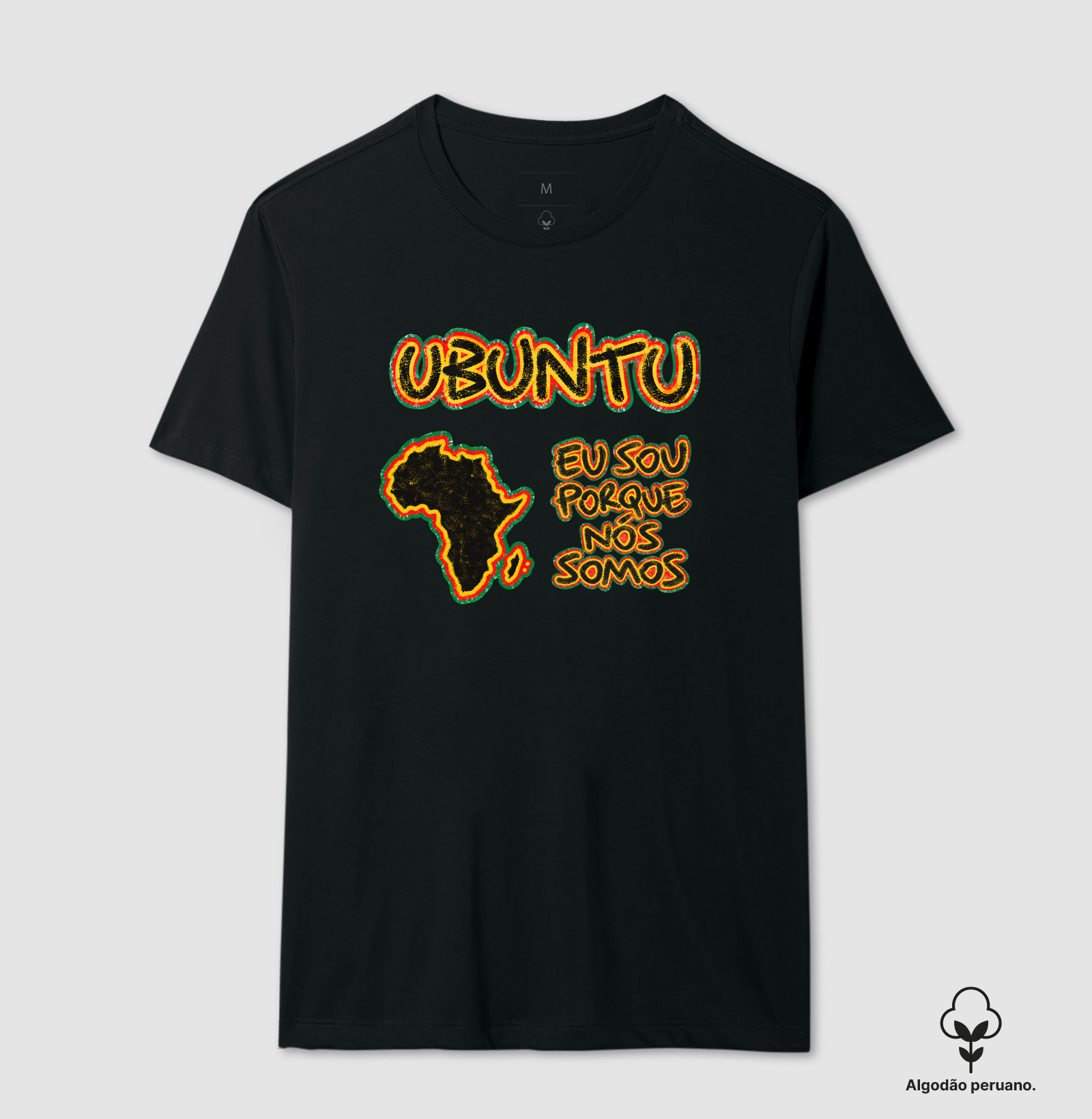 Ubuntu - África - Camiseta Algodão Peruano