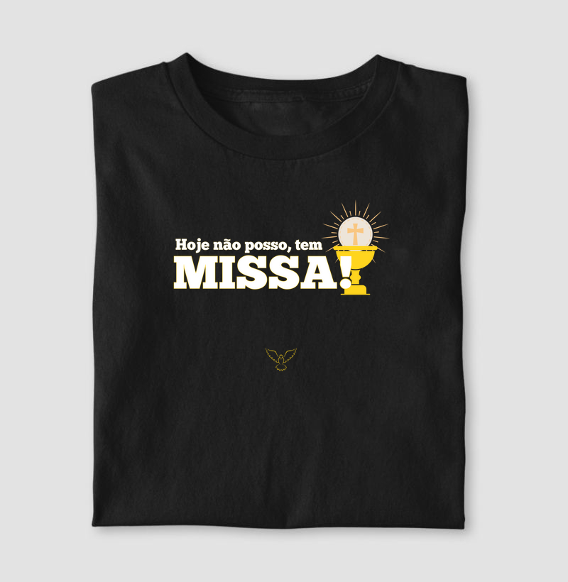 Não posso, hoje tem missa!