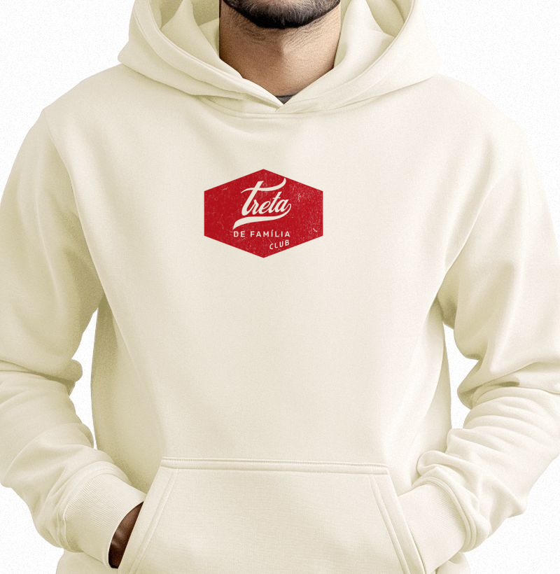 Hoodie moletom Treta de Família Club - Algodão Premium 