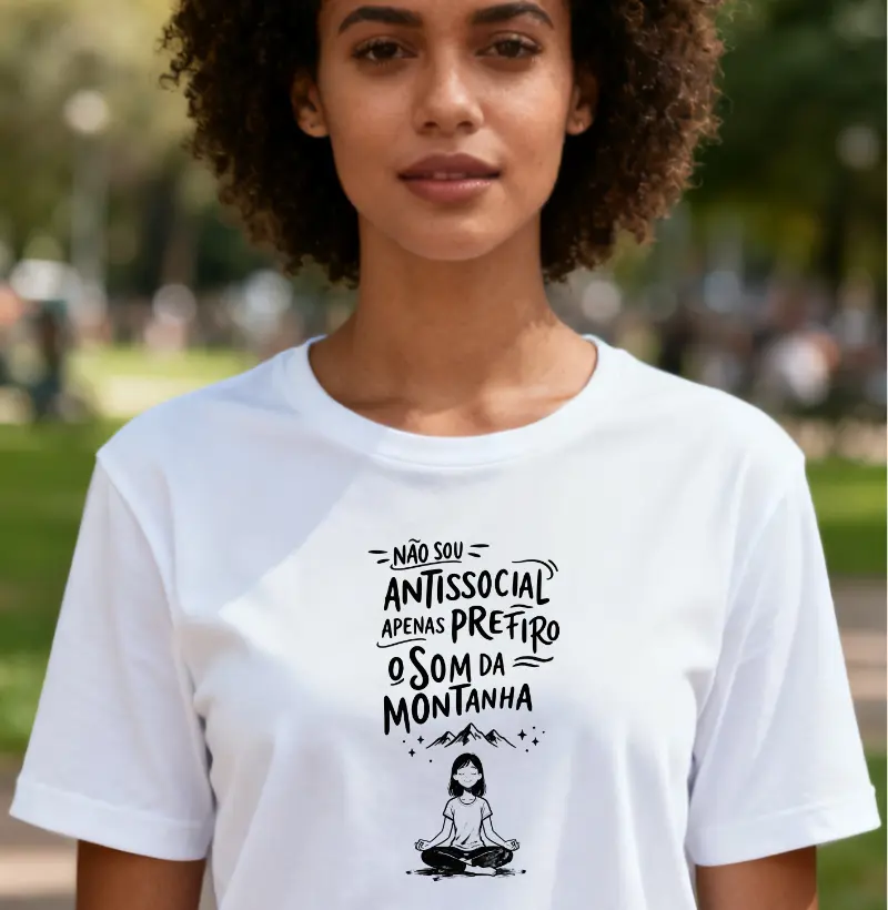 Camiseta Antissocial | Som da Montanha