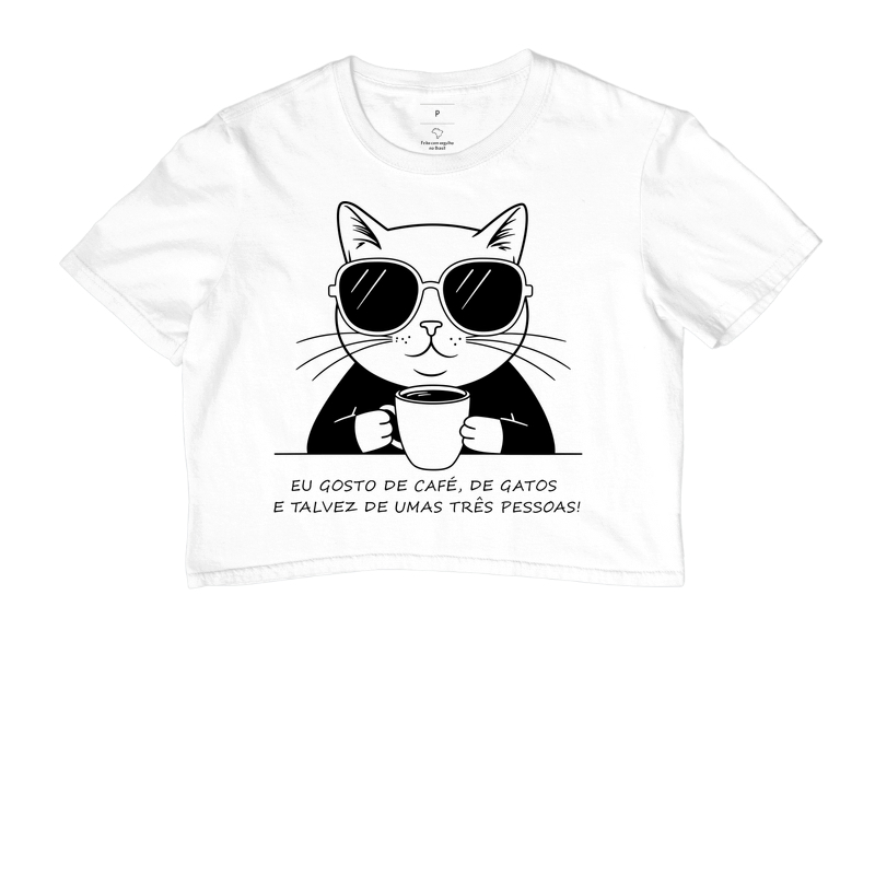 Eu gosto de café, de gatos e talvez de umas três pessoas!