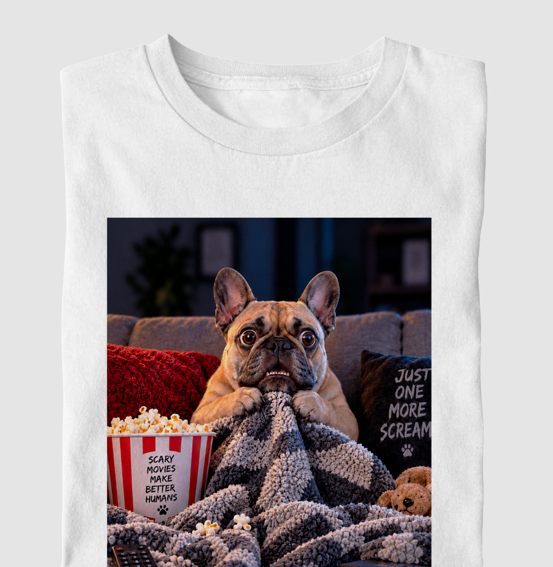🎬🍿 Scary Movie Night — Frenchie Bulldog Edition 👻🐾