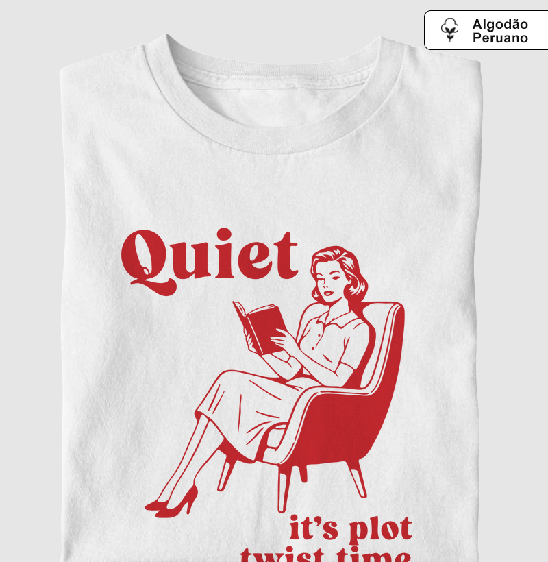 Quiet, it's plot twist time