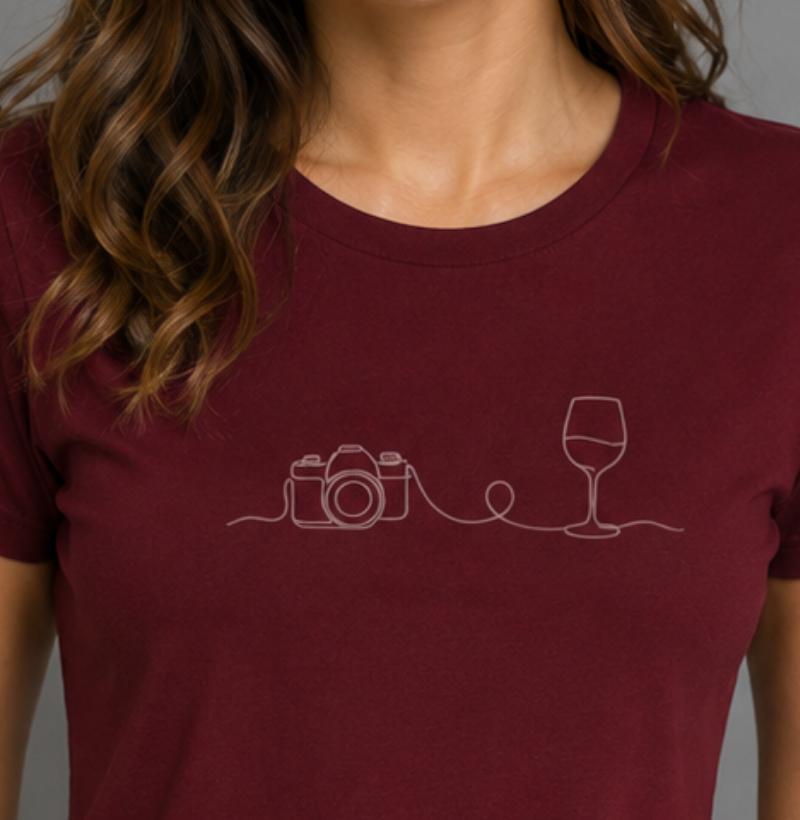 Câmera e vinho