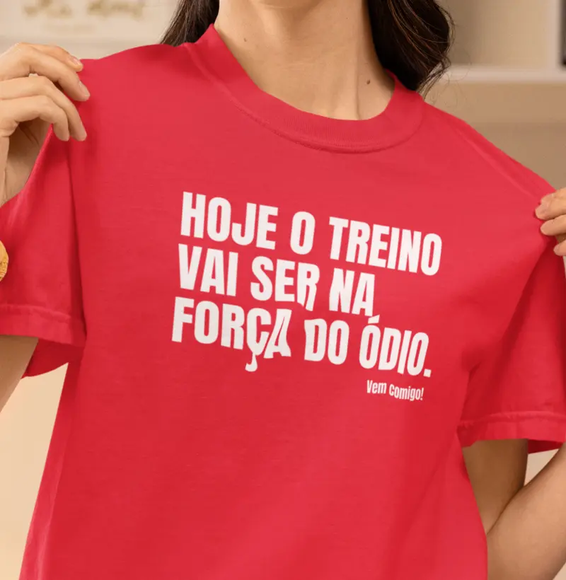 Hoje o treino é na Força do Ódio