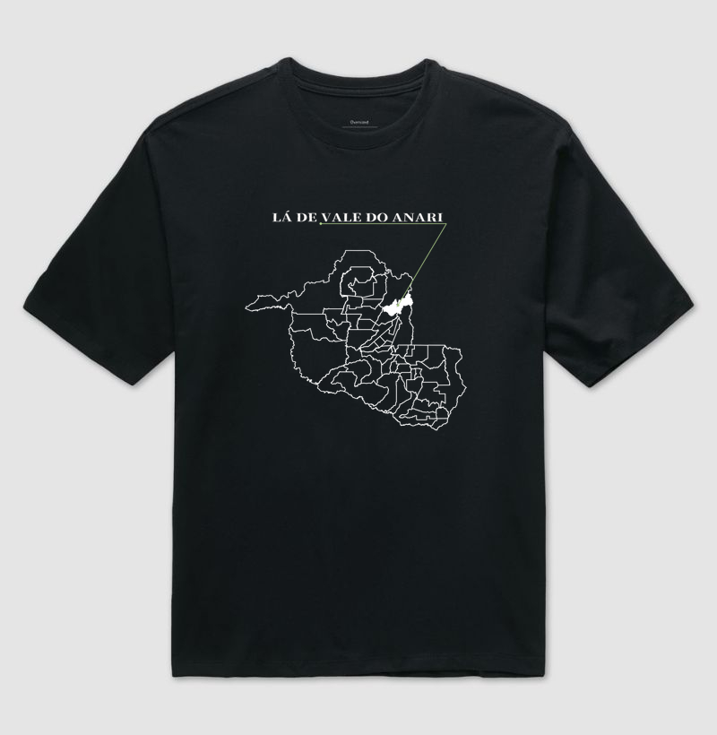 Vale do Anari | Origem RO - Camiseta Oversized