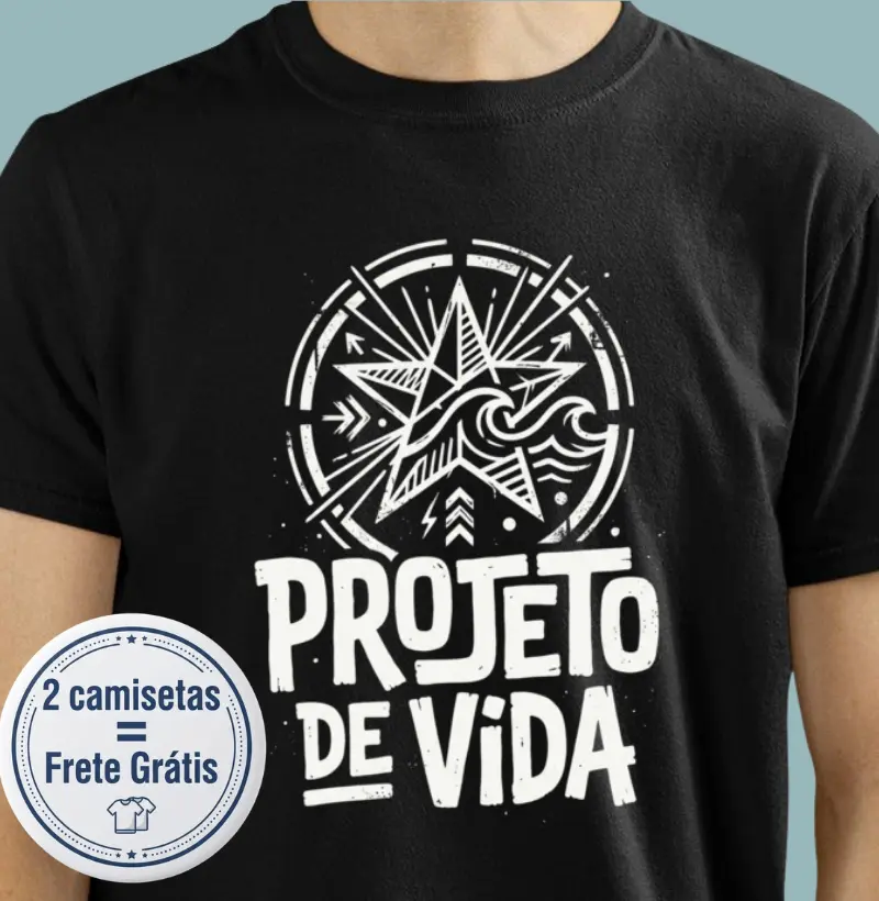Projeto de Vida - Camiseta