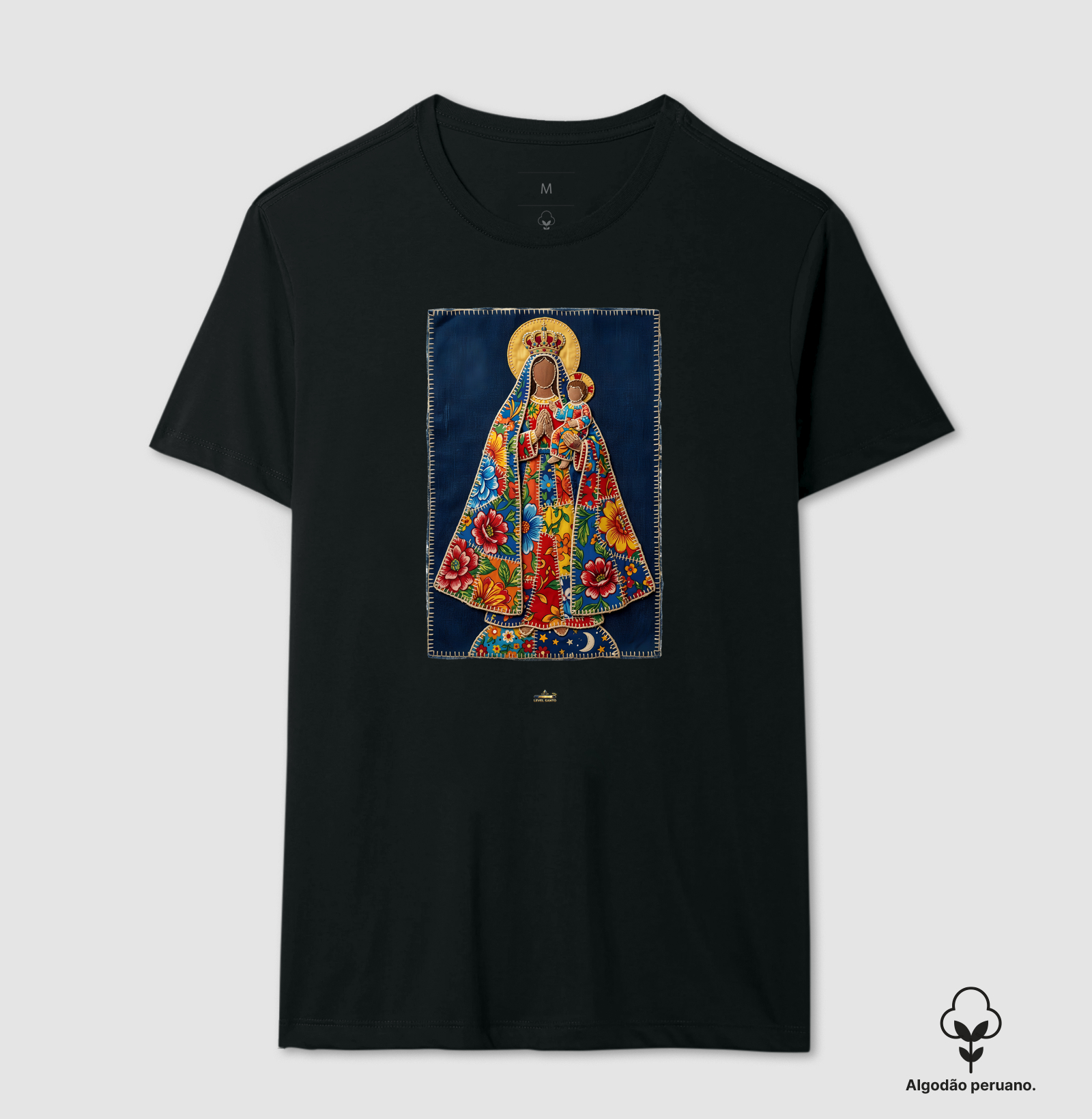 Colcha de retalhos Nossa Senhora