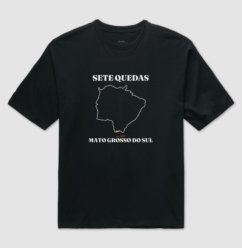 Sete Quedas | Legado MS - Camiseta Oversized