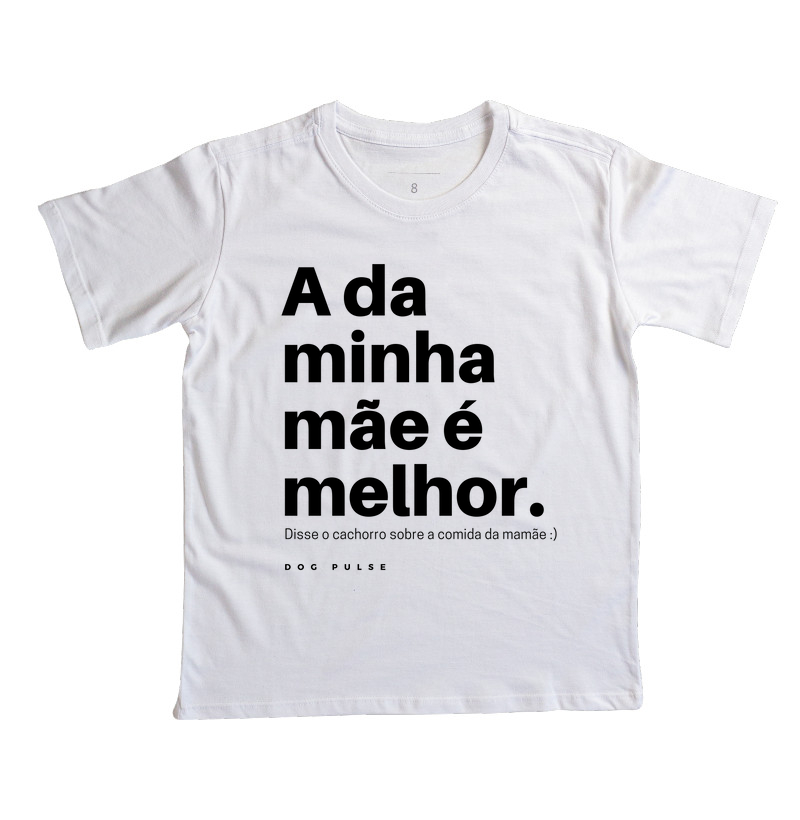 Camiseta Infantil Dog Pulse Pawsitivity Collection – Mom's Choice