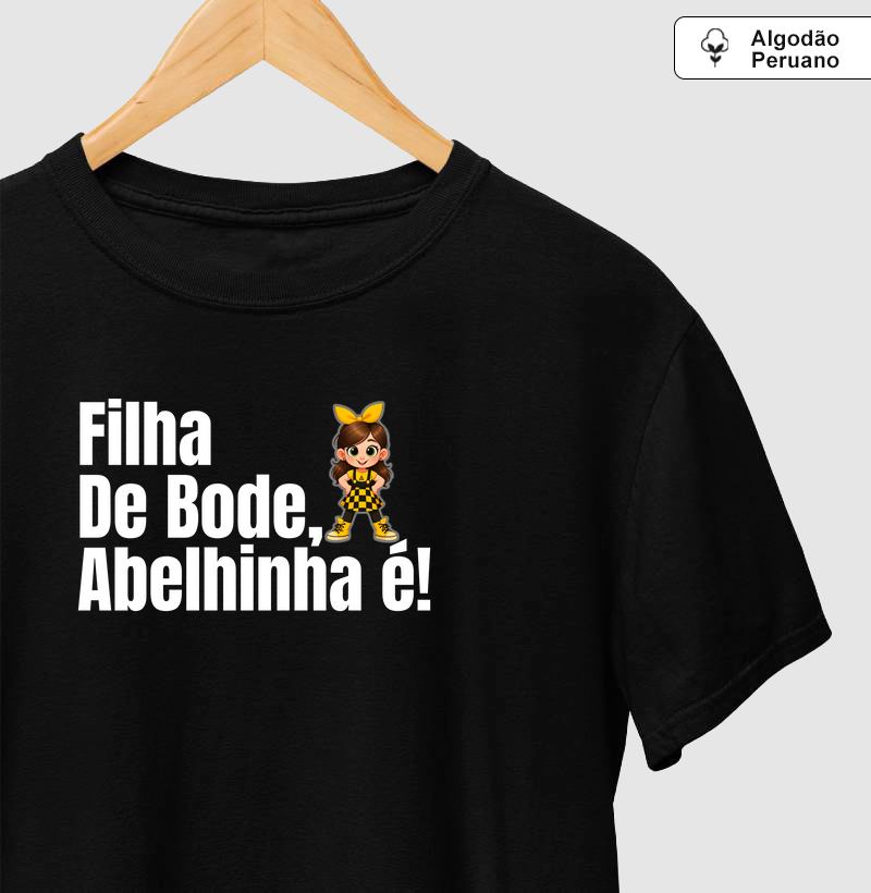 Camiseta Algodão Peruano Abelhinha É - Mr. GADU