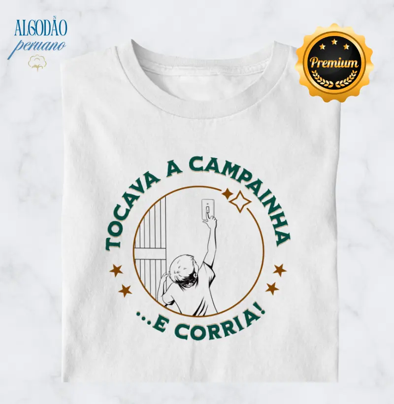 Tocava a campainha e corria!