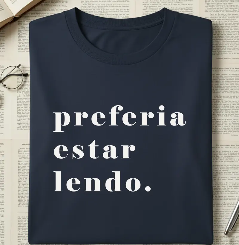 Preferia estar lendo