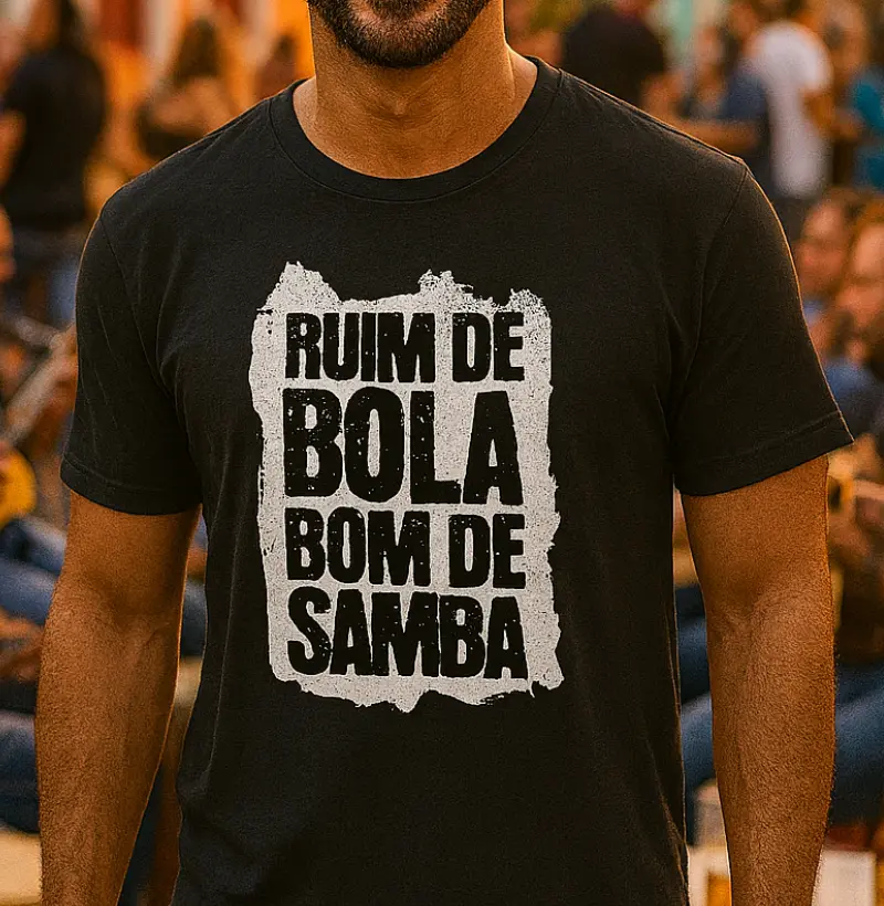 Ruim de bola bom de Samba